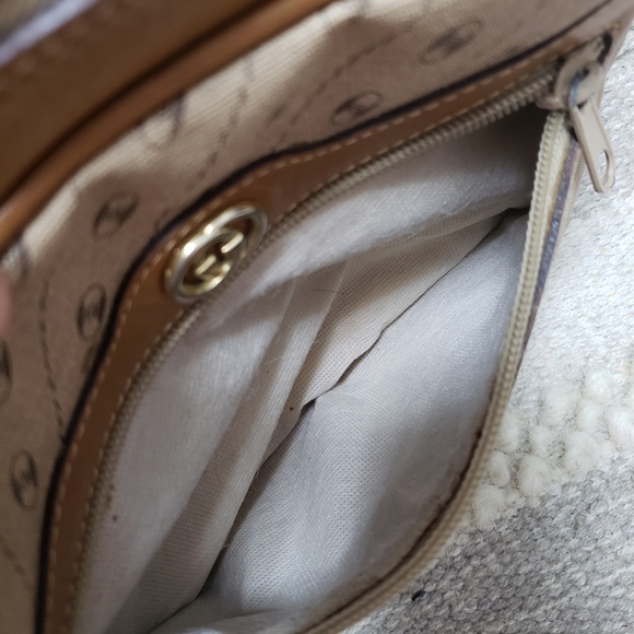 VINTAGE GUCCI Brown Cross body Purse - Picture 9 of 12